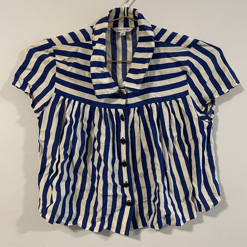Cropped Button Down